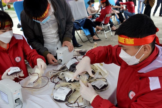 Nghệ An: Tăng cường phối hợp với tỉnh Hà Tĩnh để thực hiện tốt công tác tiếp nhận, cung ứng máu