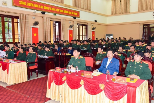 Bộ Chỉ huy Quân sự tỉnh Nghệ An triển khai nhiệm vụ quân sự - quốc phòng năm 2023