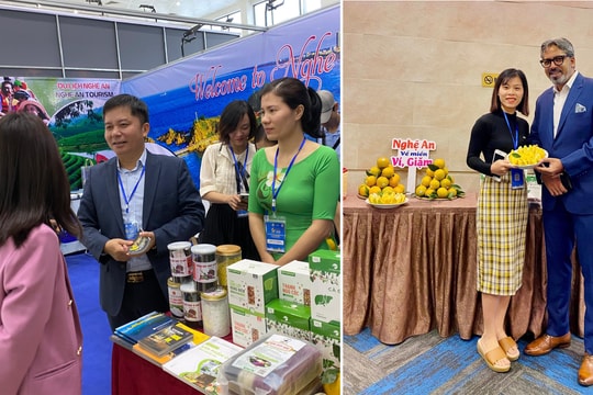 Nhiều đặc sản của Nghệ An hút khách tại Hội chợ VITM Đà Nẵng 2022
