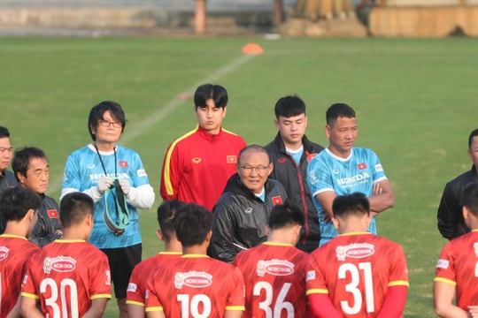Huấn luyện viên Park Hang-seo: Hy vọng không có cầu thủ nào bị chấn thương sau trận gặp Philippines