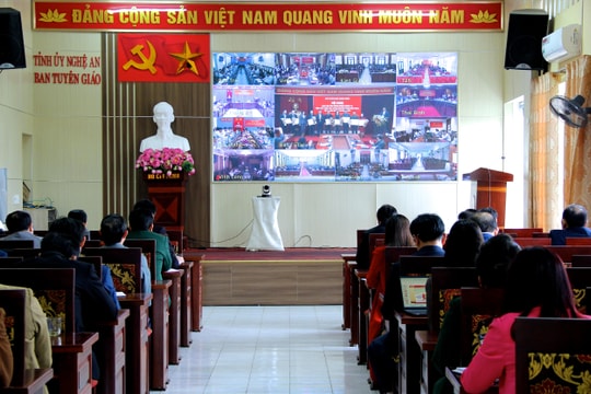 Trình độ đội ngũ báo cáo viên ngày càng được nâng cao