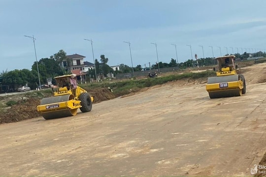 Diễn Châu, Cửa Lò đứng đầu danh sách giải ngân đầu tư công