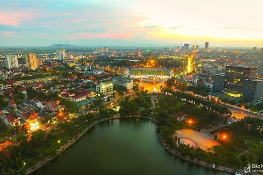 Thành phố Vinh - những gam màu sáng