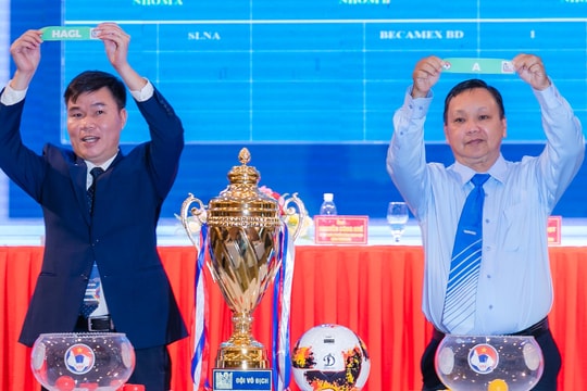 U21 Sông Lam Nghệ An nằm ở bảng đấu ‘khó thở’ tại U21 Quốc gia