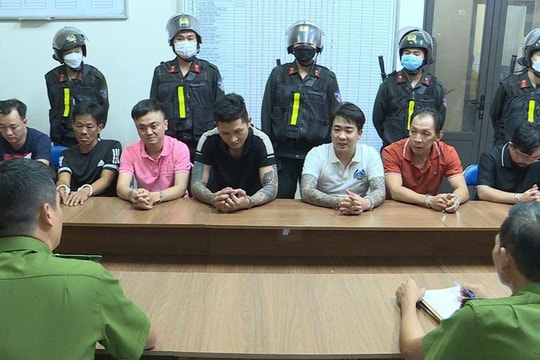 Bắt băng giang hồ cầm đầu đường dây đánh bạc có sử dụng súng