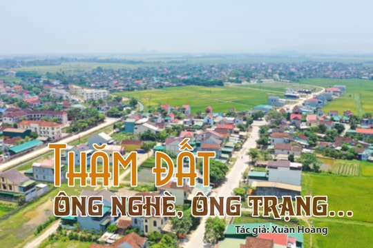 Tiếng Nghệ: Thăm đất ông nghè, ông trạng…