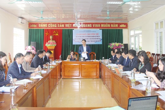 Đoàn đại biểu Quốc hội tỉnh Nghệ An giám sát việc huy động, sử dụng nguồn lực phòng, chống dịch Covid-19