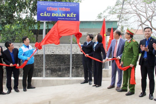 Nghệ An triển khai nhiều công trình thanh niên chào mừng thành công Đại hội Đoàn toàn quốc