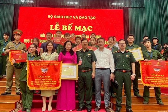 Nghệ An giành giải Nhì Hội thao giáo dục quốc phòng và an ninh học sinh THPT toàn quốc