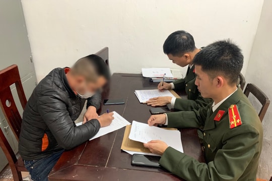 Xử phạt nam thanh niên đăng tin lên mạng xã hội có nội dung xúc phạm lực lượng Công an