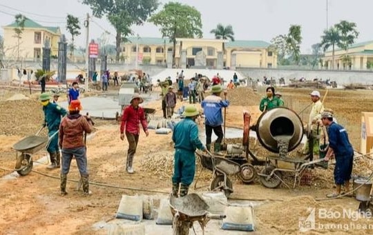 Đoàn kết xây dựng quê hương ở Giáo xứ Đồng Lam