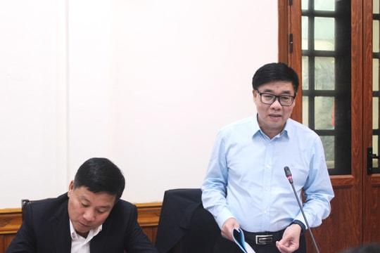 Phó Bí thư Thường trực Tỉnh ủy Nguyễn Văn Thông dự Hội nghị kiểm điểm Ban Thường vụ Huyện ủy Quỳnh Lưu