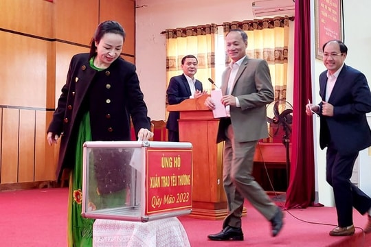 Nhiều hoạt động ủng hộ chương trình Xuân trao yêu thương - Quý Mão 2023