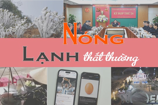 Điểm tuần: Nóng lạnh thất thường