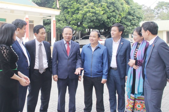 Thường trực HĐND tỉnh tổ chức trao đổi kinh nghiệm hoạt động Thường trực HĐND cấp huyện