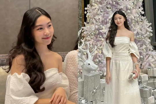 Vẻ đẹp trong veo của Lọ Lem - con gái MC Quyền Linh