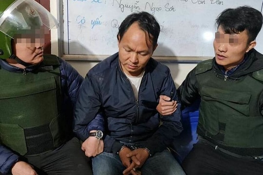 Truy bắt thành công kẻ dùng súng bắn trả Công an Sơn La