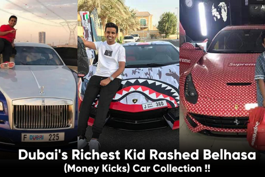 Chiêm ngưỡng dàn siêu xe của 'rich kid' giàu nhất Dubai