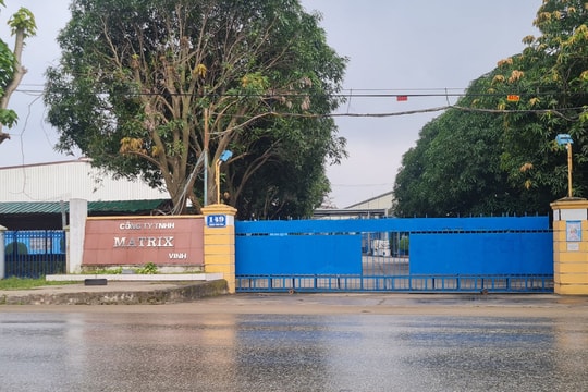 Hơn 1.000 lao động Nghệ An ngậm ngùi mất việc, mất thưởng Tết dịp cuối năm