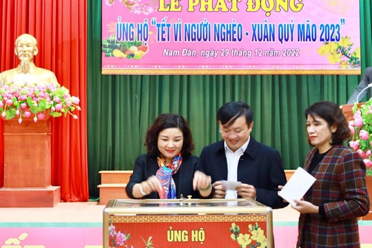 Các địa phương phát động ủng hộ Tết vì người nghèo 2023