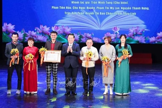 Trao tặng thưởng 20 tác phẩm lý luận, phê bình văn học, nghệ thuật, xuất bản năm 2021