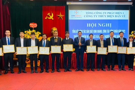 Công ty Thủy điện Bản Vẽ triển khai công tác sản xuất, kinh doanh năm 2023