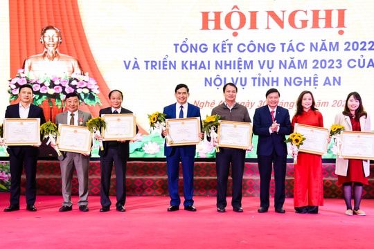 Ngành Nội vụ Nghệ An triển khai nhiệm vụ năm 2023