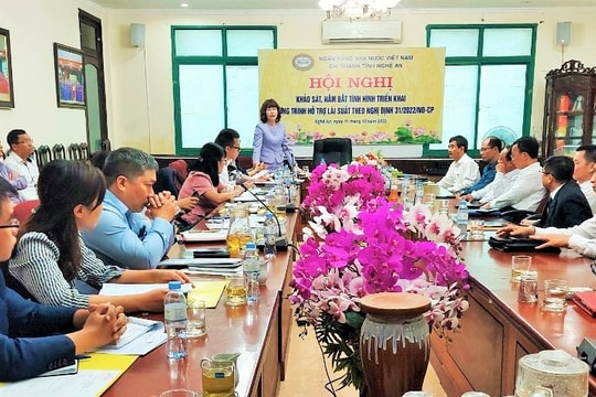 Ngành ngân hàng góp phần ổn định kinh tế - xã hội và hỗ trợ tăng trưởng kinh tế của Nghệ An