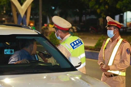 Nghệ An: 435 tài xế bị xử phạt trong 3 ngày nghỉ Tết Dương lịch