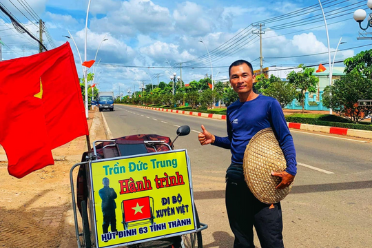 Trò chuyện với chàng trai 'hút đinh' xuyên Việt