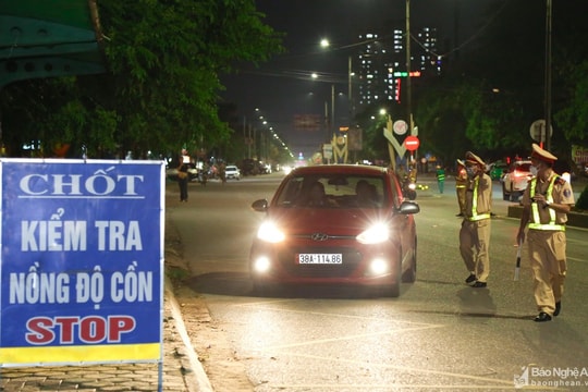 Nghệ An ra Công điện về tăng cường đảm bảo an toàn giao thông dịp Tết Nguyên đán Quý Mão và Lễ hội Xuân 2023