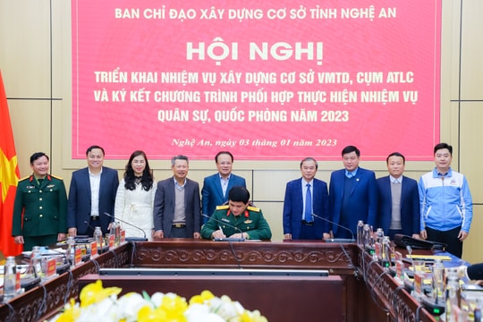 Ban Chỉ đạo xây dựng cơ sở vững mạnh toàn diện, cụm an toàn làm chủ triển khai nhiệm vụ năm 2023