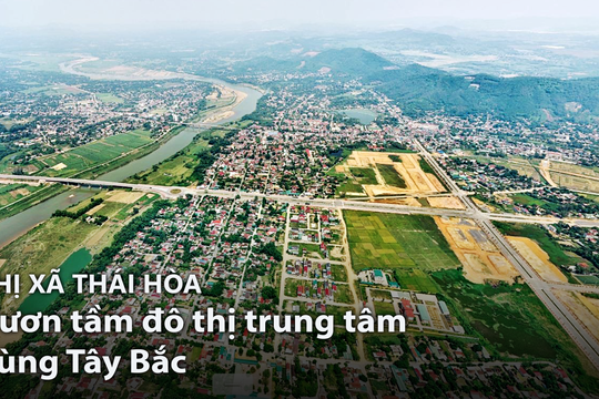 Vươn tầm đô thị trung tâm vùng Tây Bắc Nghệ An