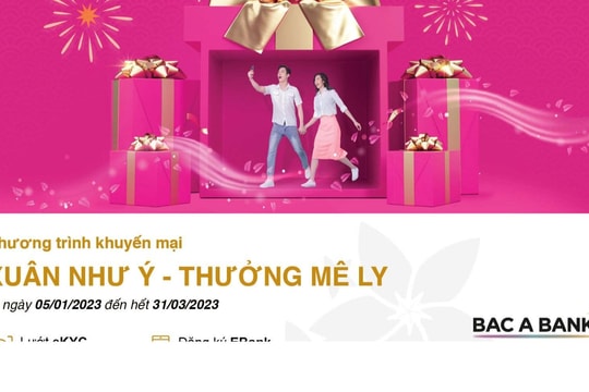Đón Xuân như ý - nhận thưởng mê ly cùng BAC A BANK 