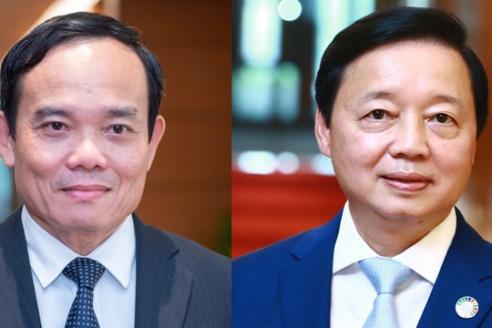 Trình Quốc hội phê chuẩn các ông Trần Lưu Quang, Trần Hồng Hà làm Phó Thủ tướng