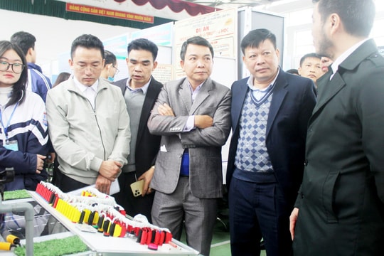 Nghệ An: 204 dự án tham gia cuộc thi Khoa học kỹ thuật dành cho học sinh trung học