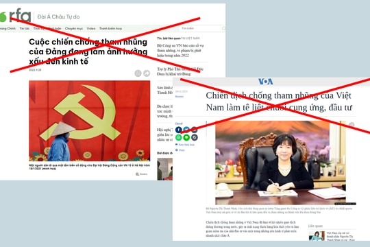 Cảnh giác với luận điệu xuyên tạc ‘chống tham nhũng kìm hãm phát triển kinh tế’