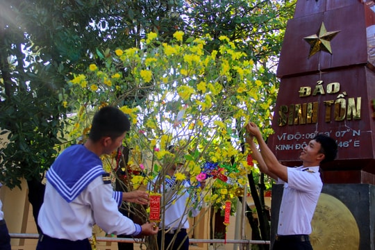 Xuân sớm trên quần đảo Trường Sa