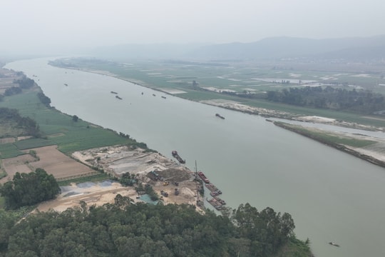 2 doanh nghiệp ở Nghệ An bị phạt 1,8 tỷ đồng vì khai thác cát vượt mức cho phép