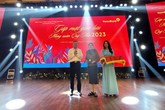 Vietinbank chi nhánh Cửa Lò gặp mặt tri ân khách hàng