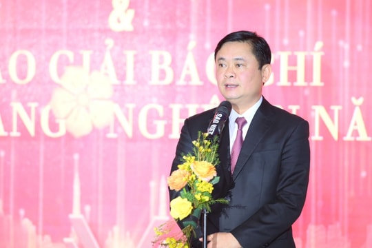 Bí thư Tỉnh ủy Thái Thanh Quý phát động Giải Báo chí Búa liềm Vàng tỉnh Nghệ An 2023