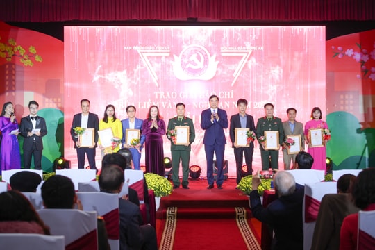 Danh sách 40 tác phẩm đạt giải báo chí Búa liềm vàng tỉnh Nghệ An 2022