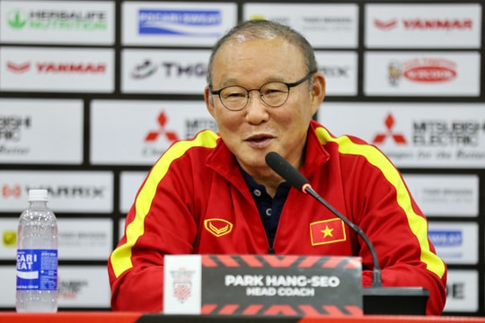 Huấn luyện viên Park Hang-seo: Chúng tôi muốn trả món nợ với Thái Lan ở AFF Cup 2020