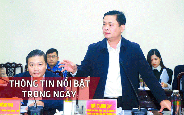 Nghệ An: Thông tin nổi bật ngày 13/1
