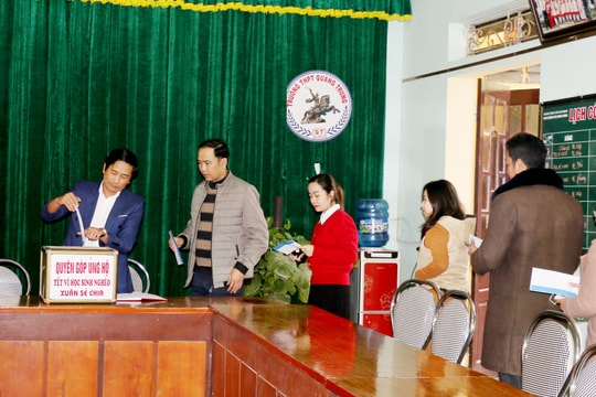 Các trường học chắt chiu nguồn chi để có thưởng Tết cho giáo viên