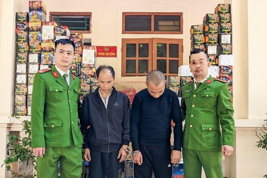 Triệt phá đường dây mua bán pháo nổ trái phép liên tỉnh, thu giữ gần 4 tạ pháo