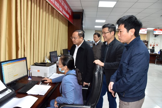 Nghệ An kiểm tra đột xuất việc chấp hành kỷ luật, kỷ cương hành chính tại các đơn vị, địa phương