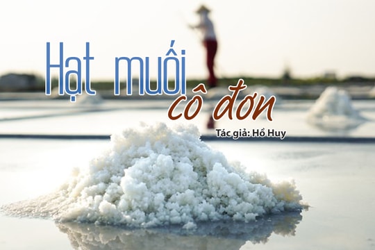 Tản văn hay: Hạt muối cô đơn
