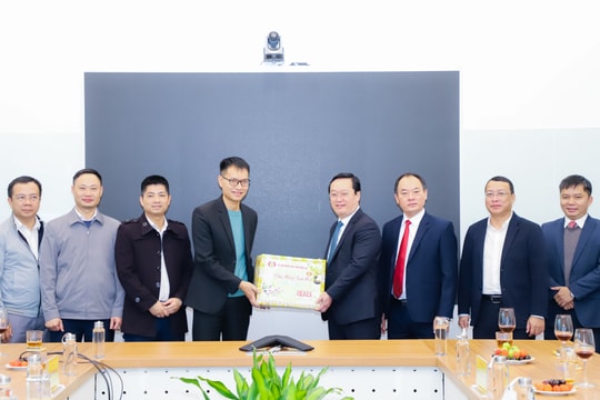 Chủ tịch UBND tỉnh Nguyễn Đức Trung thăm, chúc Tết các doanh nghiệp, nhà đầu tư