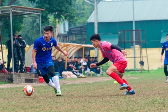 Sông Lam Nghệ An hoàn thiện lối chơi trước thềm mùa giải mới